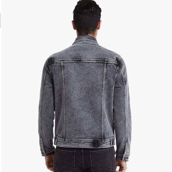 Zeitlos Mens Denim Trucker Jacket. - Picture 2 of 5